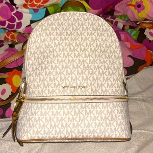 SOLD Michael Kors Sheila logo backpack